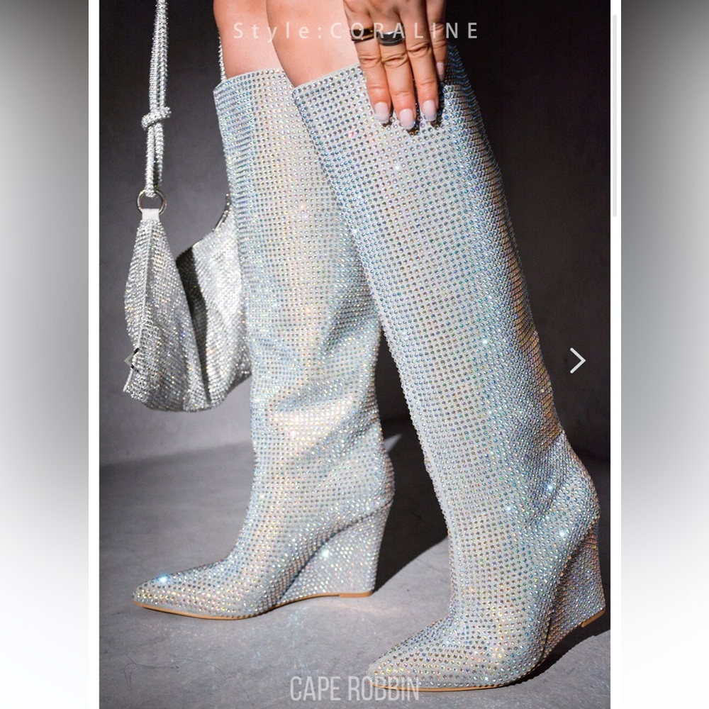 Rhinestone boots
